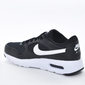 Tênis Nike Air Max SC Tela Aplicação Logo com Recortes Camurça Solado Gel Preto e Branco Tênis Nike Air Max SC Tela Aplicação Logo com Recortes Camurça Solado Gel Preto e Branco