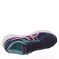 Tênis ASICS Raiden Mesh Azul Marinho e Rosa