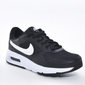Tênis Nike Air Max SC Tela Aplicação Logo com Recortes Camurça Solado Gel Preto e Branco Tênis Nike Air Max SC Tela Aplicação Logo com Recortes Camurça Solado Gel Preto e Branco