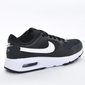 Tênis Nike Air Max SC Tela Aplicação Logo com Recortes Camurça Solado Gel Preto e Branco Tênis Nike Air Max SC Tela Aplicação Logo com Recortes Camurça Solado Gel Preto e Branco