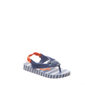 Chinelo Ipanema Fluffy Baby II Dinossauro Azul e Laranja