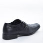 Sapato Social Pegada Couro Tecnologia Levitech Cabedal Trabalhado Lapela Aplicação Metal Logo Preto Sapato Social Pegada Couro Tecnologia Levitech Cabedal Trabalhado Lapela Aplicação Metal Logo Preto