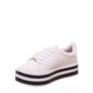 Tênis Vizzano Flatform Detalhe Listra Branco e Preto Tênis Vizzano Flatform Detalhe Listra Branco e Preto