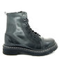 Bota Coturno Cravo & Canela Zíper Lateral Couro Preta Bota Coturno Cravo & Canela Zíper Lateral Couro Preta