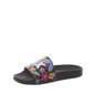 Chinelo Slide Qix Floral Preto e Multicores Chinelo Slide Qix Floral Preto e Multicores