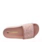 Chinelo Slide Molekinha Detalhe Glitter Rosa