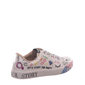 Tênis Moleca Estampado Branco e Multicores Tênis Moleca Estampado Branco e Multicores