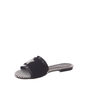 Chinelo Slide Ramarim Aplicação Etrela com Strass Nobuck Preto Chinelo Slide Ramarim Aplicação Etrela com Strass Nobuck Preto
