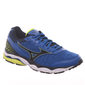 Tênis Mizuno Wave Mirai P Azul e Amarelo Tênis Mizuno Wave Mirai P Azul e Amarelo