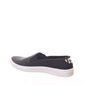 Tênis Moleca Slip-On Cabedal Trabalhado Palminha Flow Preto