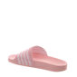 Chinelo Slide Qix Listrado Rosa e Branco