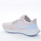 Tênis Nike Revolution 5 Mesh Aplicação Logo Solado Trabalhado Rosa e Azul