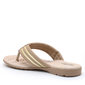 SANDÁLIA RASTEIRA MODARE ABERTA ULTRA CONFORTO FILETE DOURADO BEGE SANDÁLIA RASTEIRA MODARE ABERTA ULTRA CONFORTO FILETE DOURADO BEGE
