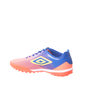 Chuteira Society Umbro Seep Sonic Jr Azul e Coral