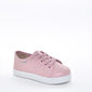 Tênis Casual Molekinha Palmilha Soft Pop Detalhe Costura com Glitter Liso Rosa Tênis Casual Molekinha Palmilha Soft Pop Detalhe Costura com Glitter Liso Rosa