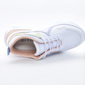 Tênis Chunky Ramarim com Recortes Multicores Detalhe Lateral Elástico Branco Tênis Chunky Ramarim com Recortes Multicores Detalhe Lateral Elástico Branco