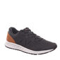 Tênis Jogger New Balance Fresh Foam Microprefuros Nobuck Grafite e Caramelo