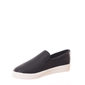 Tênis Slip-On Bottero Couro Detalhe Costura Preto