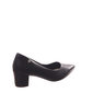 Sapato Scarpin Via Marte Salto Grosso Bico Fino Preto Sapato Scarpin Via Marte Salto Grosso Bico Fino Preto