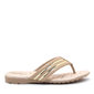 SANDÁLIA RASTEIRA MODARE ABERTA ULTRA CONFORTO FILETE DOURADO BEGE SANDÁLIA RASTEIRA MODARE ABERTA ULTRA CONFORTO FILETE DOURADO BEGE