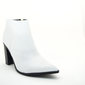 Bota Bebecê Ankle Boot Napa Branca Bota Bebecê Ankle Boot Napa Branca