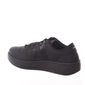 Tênis Moleca Flatform com Listra Lateral Preto e Preto