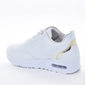Tênis Jogger Ramarim com Recortes Microperfuros Detalhes Dourado Solado com Gel Tratorado Branco Tênis Jogger Ramarim com Recortes Microperfuros Detalhes Dourado Solado com Gel Tratorado Branco