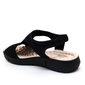 Sandália Modare Ultra Conforto Palmilha Massageadora Preto