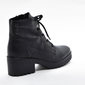 Bota Coturno Bottero Couro Salto Baixo Grosso Solado Tratorado Lateral Zíper Preto Bota Coturno Bottero Couro Salto Baixo Grosso Solado Tratorado Lateral Zíper Preto