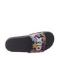 Chinelo Slide Qix Floral Preto e Multicores Chinelo Slide Qix Floral Preto e Multicores
