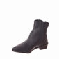 Bota Ankle Boot Sua Cia Mini Country Bico Fino Preta