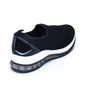 Tênis Slip-on Ultra Conforto Detalhe Verniz com Amortecedor em Gel Preto Tênis Slip-on Ultra Conforto Detalhe Verniz com Amortecedor em Gel Preto