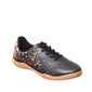 Chuteira Futsal Molekinho Detalhe Costura Preto e Dourado Chuteira Futsal Molekinho Detalhe Costura Preto e Dourado