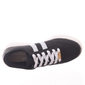 Tênis Moleca Flatform com Listra Lateral Preto e Branco