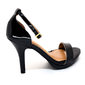 Sandália Vizzano Calcanhar Fechado Salto Fino Verniz Preto Sandália Vizzano Calcanhar Fechado Salto Fino Verniz Preto
