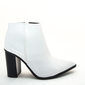 Bota Bebecê Ankle Boot Napa Branca Bota Bebecê Ankle Boot Napa Branca