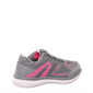 Tênis Rainha Reaction Tela Cinza e Rosa