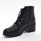 Bota Coturno Bottero Couro Salto Baixo Grosso Solado Tratorado Lateral Zíper Preto Bota Coturno Bottero Couro Salto Baixo Grosso Solado Tratorado Lateral Zíper Preto