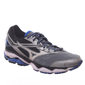 Tênis Mizuno Wave Ultima 9 P Mesh Cinza e Preto Tênis Mizuno Wave Ultima 9 P Mesh Cinza e Preto