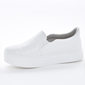 Tênis Slip-On Via Marte Flatform Microperfuros Lateral Elástico Branco Tênis Slip-On Via Marte Flatform Microperfuros Lateral Elástico Branco