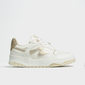 Tênis Jogger Via Marte Detalhe Microperfuros com Recortes Mini Croco Cadarço Metal Logo Off White
