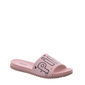 Chinelo Slide Pink Cats Tratorado Estampa Logo Rosa Chinelo Slide Pink Cats Tratorado Estampa Logo Rosa