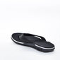 Chinelo Kenner Nk6 Aplicação Metal Solado Tratorado Preto e Branco
