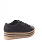 Tênis Bebecê Flatform Salto Detalhe Corda Preto Tênis Bebecê Flatform Salto Detalhe Corda Preto