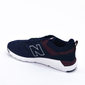 Tênis Jogger New Balance Lifestyle Tela Detalhe Nobuck Azul Marinho e Bordô Tênis Jogger New Balance Lifestyle Tela Detalhe Nobuck Azul Marinho e Bordô