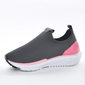Tênis Slip-On Kidy Tela Palmilha Respi Tec 360 Solado Trabalhado Grafite e Rosa Tênis Slip-On Kidy Tela Palmilha Respi Tec 360 Solado Trabalhado Grafite e Rosa