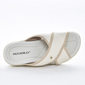 Tamanco Piccadilly Tecnologia Fascite e Wide Fit Cabedal X Salto Baixo Off White Tamanco Piccadilly Tecnologia Fascite e Wide Fit Cabedal X Salto Baixo Off White