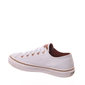 TÊNIS CAPRICHO DETALHE ROSÊ LISO BRANCO TÊNIS CAPRICHO DETALHE ROSÊ LISO BRANCO