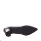 Sapato Scarpin Via Marte Salto Grosso Bico Fino Preto Sapato Scarpin Via Marte Salto Grosso Bico Fino Preto