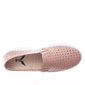Tênis Shoes Flatform Slip-On Microperfuros Couro Rosa